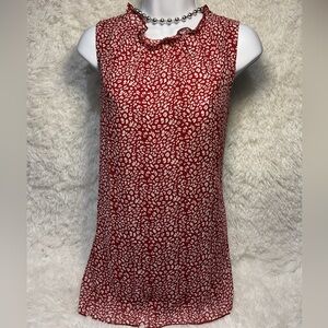 Animal Print Sleeveless Top